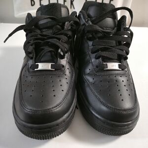 Nike AF1 Black Low Top Mens Size 8 Sneakers